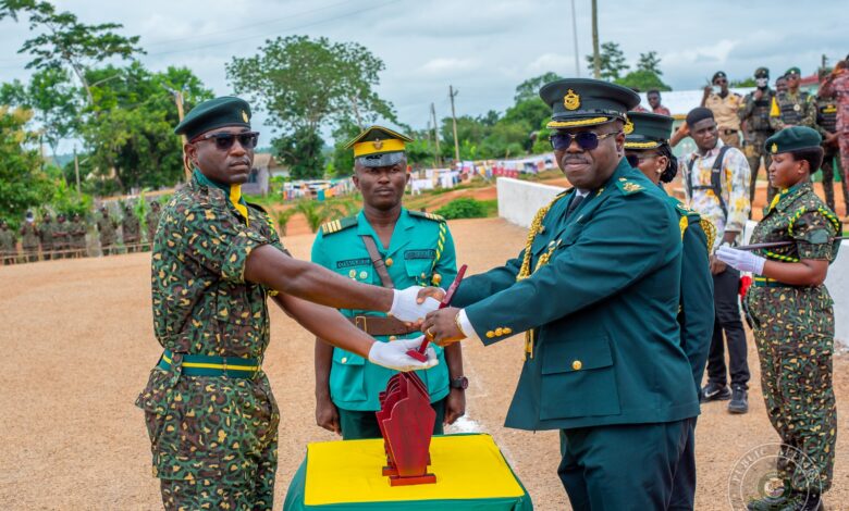 New GIS Officers Charged to Uphold Integrity and Vigilance in Safeguarding Ghana’s Borders